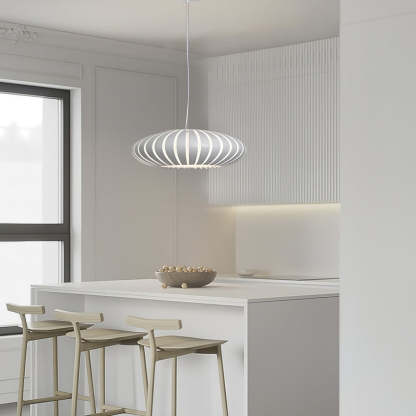 Hailie Modern Maranga Pendant Light in a Kitchen Setting
