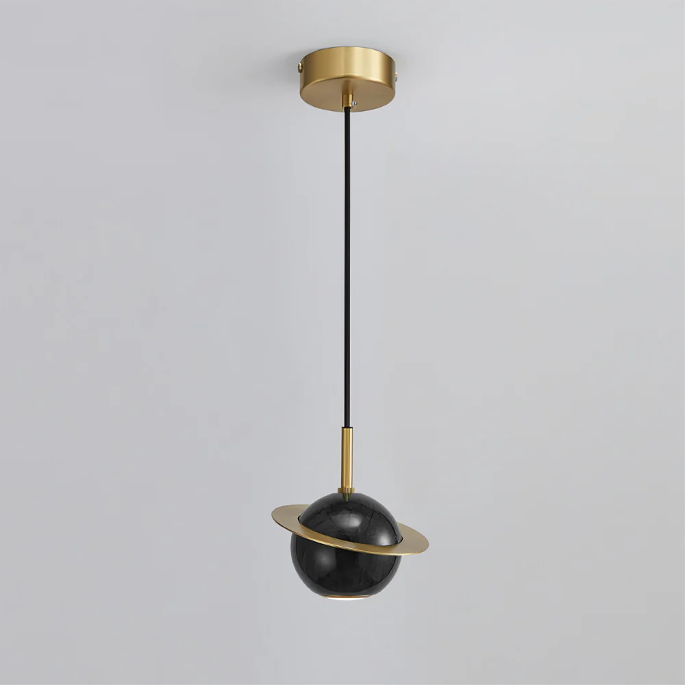 Valentina Modern Sphere Marble Pendant Light Bedroom Dining Room