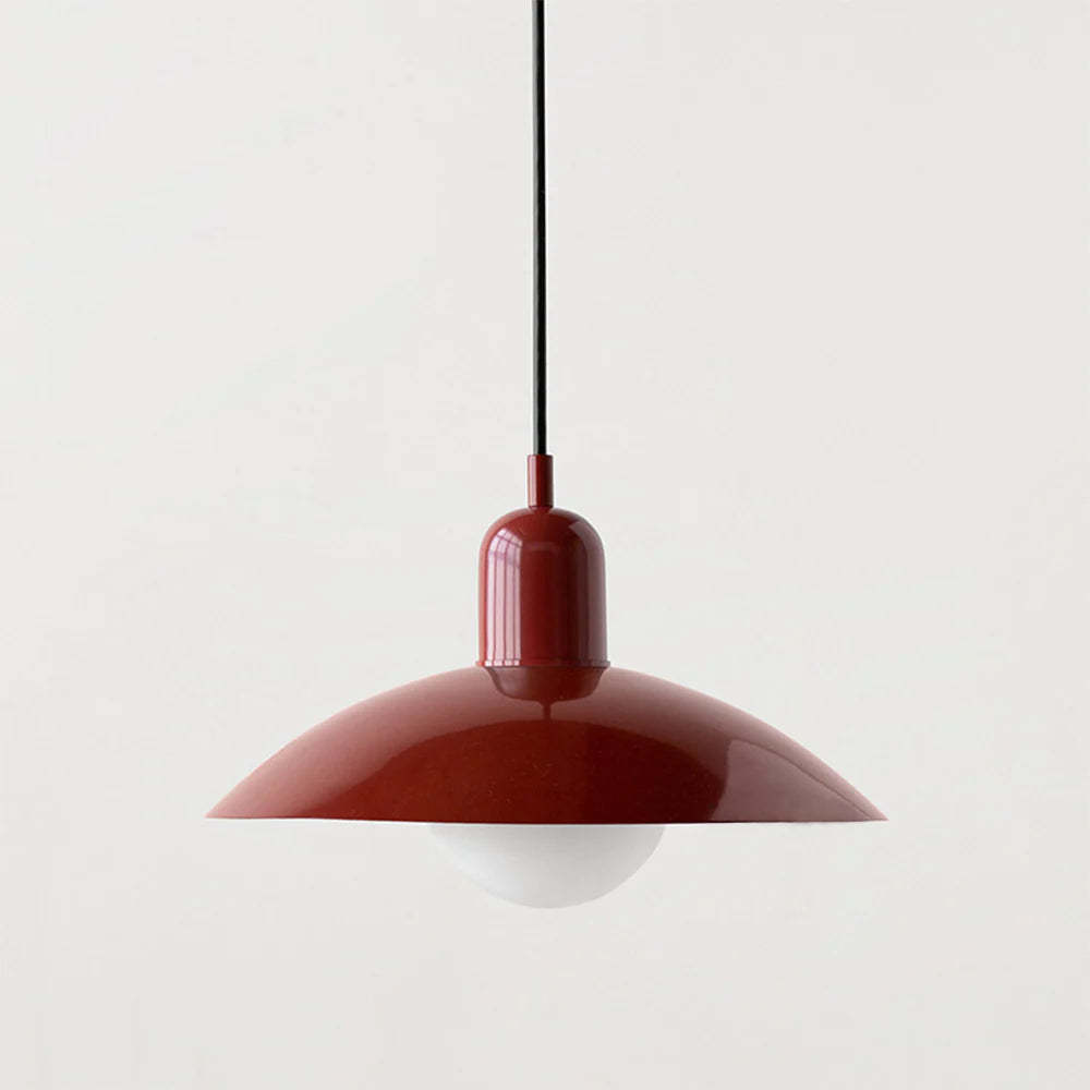Red Morandi Modern Pendant Light