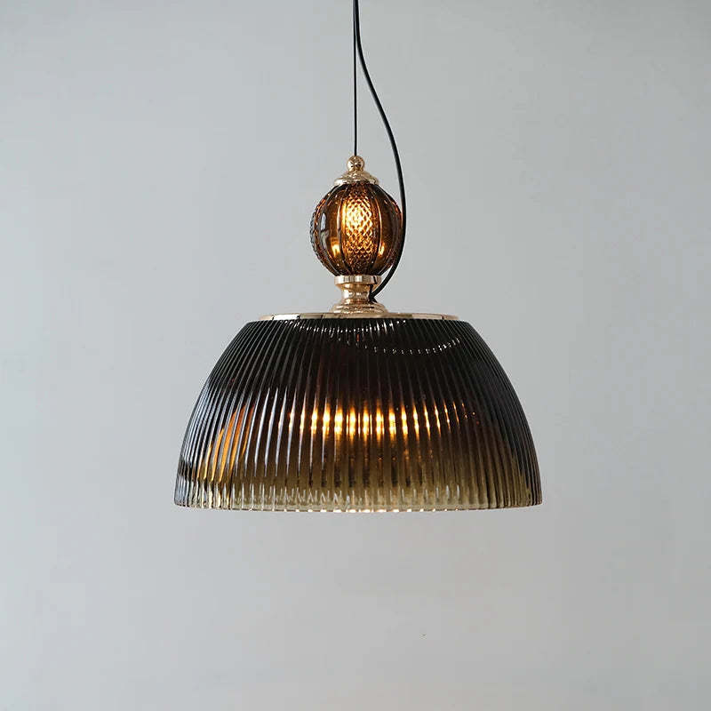 Alessio Retro Glass Pendant Light - Home Lighting