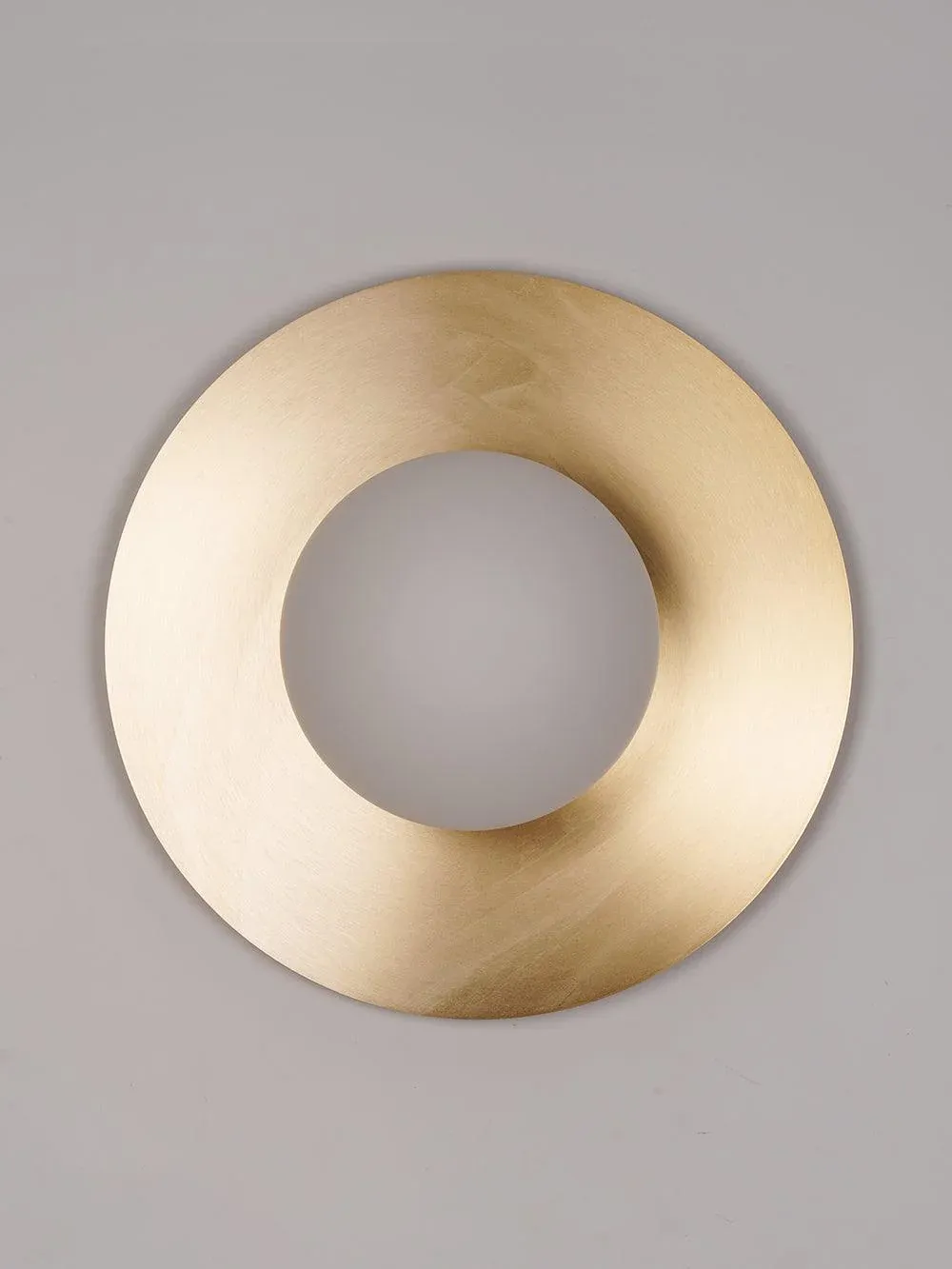 Orr Modern Minimalism Round Glass Wall Light Bedroom Living Room