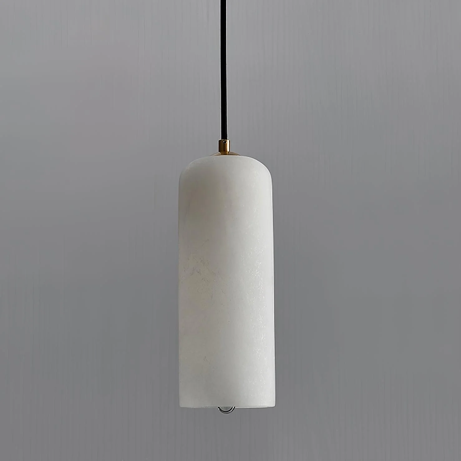 Jade Minimalism Metal Alabaster Pendant Light Bedroom Living Room