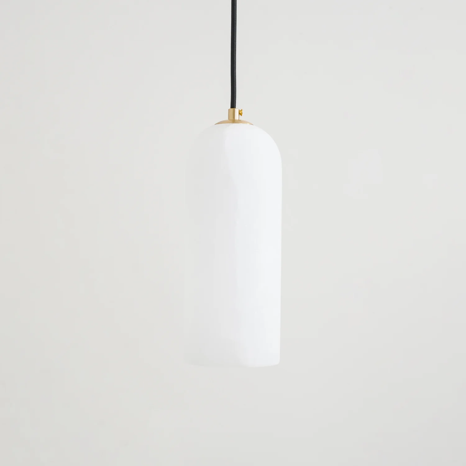 Jade Minimalism Metal Alabaster Pendant Light Bedroom Living Room