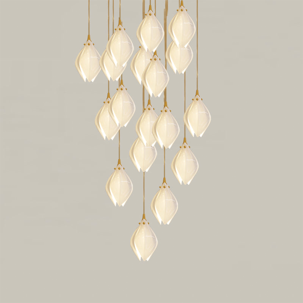 Alana Flower Pendant Light - Ceramic Lighting