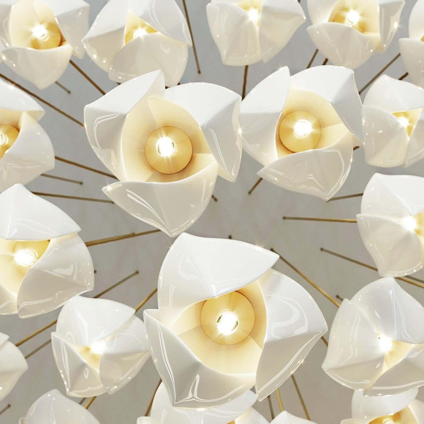 Alana Ceramic Flower Pendant Light - Las Sola