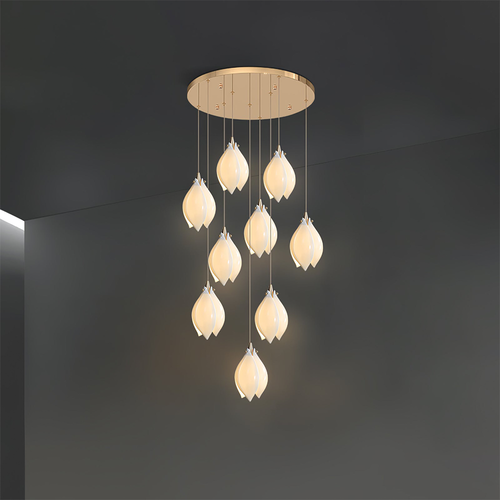 Alana Pendant Light - Flower Style Chandelier, Modern Lighting