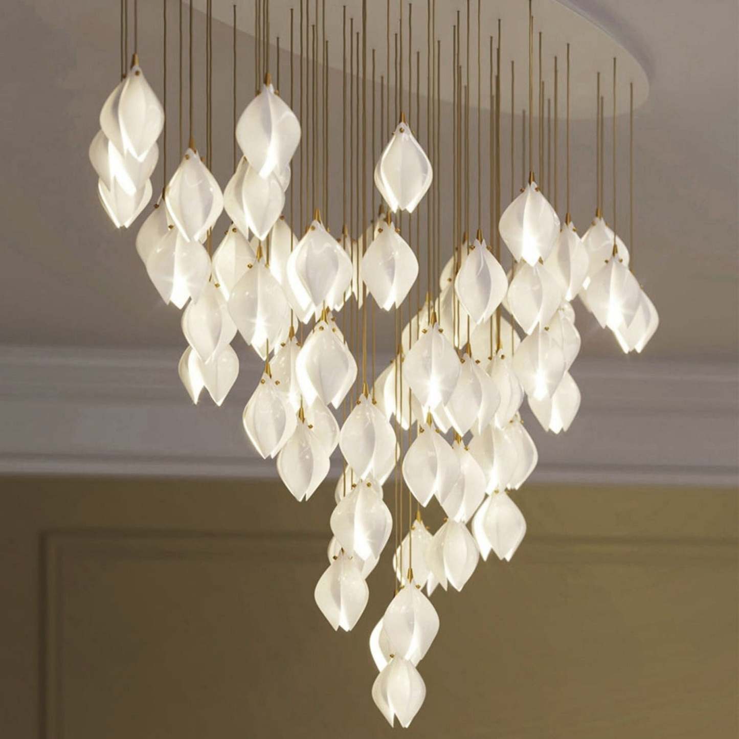 Alana Ceramic Pendant Light - Flower Chandelier, Las Sola