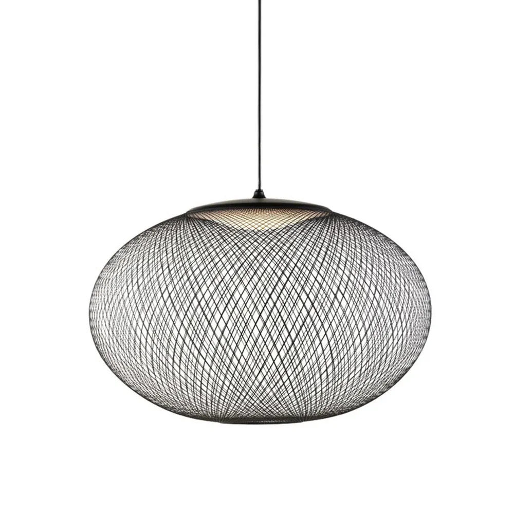Hailie Modern Metal Glass Pendant Light Bedroom Living Room
