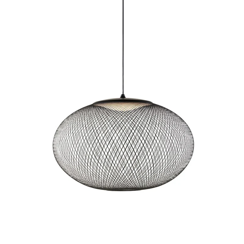 Hailie Modern Metal Glass Pendant Light Bedroom Living Room