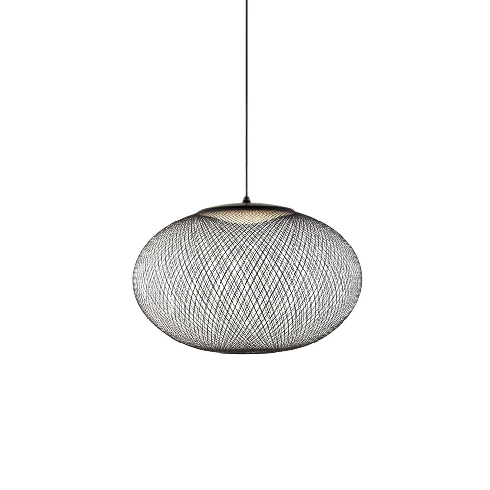 Hailie Modern Metal Glass Pendant Light Bedroom Living Room