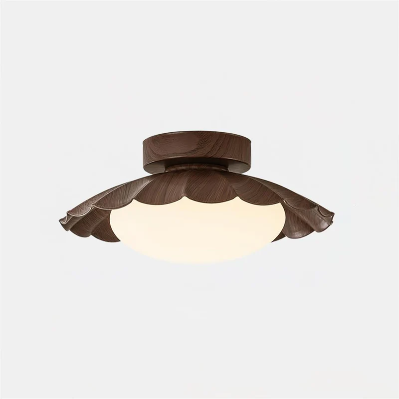 Morandi Round Petal Flush Mount Ceiling Light