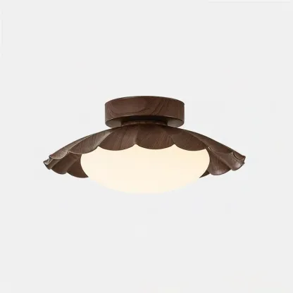 Morandi Round Petal Flush Mount Ceiling Light