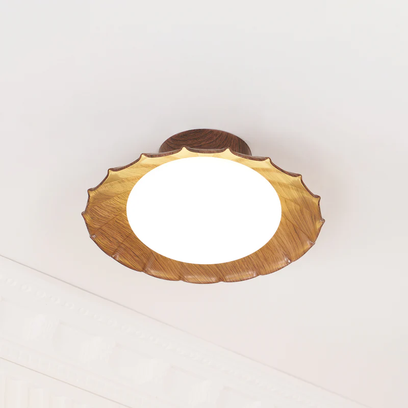 Morandi Round Petal Flush Mount Ceiling Light