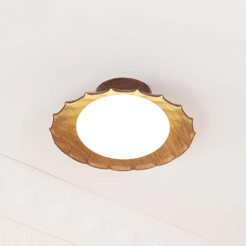 Morandi Round Petal Flush Mount Ceiling Light
