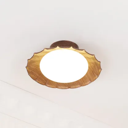 Morandi Round Petal Flush Mount Ceiling Light