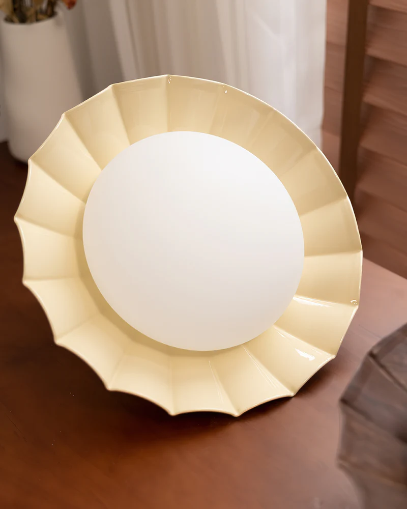 Morandi Round Petal Flush Mount Ceiling Light