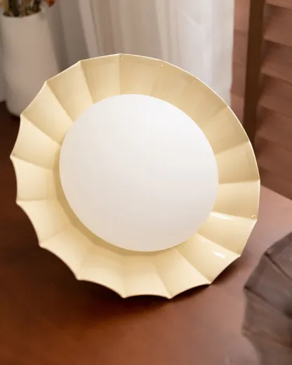 Morandi Round Petal Flush Mount Ceiling Light