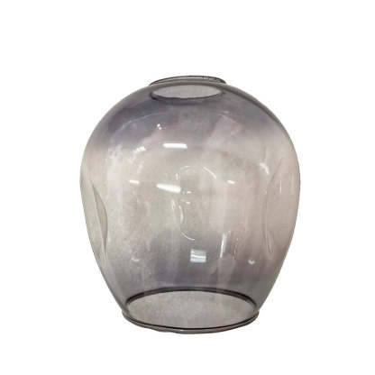 Smoky gray glass lampshade of Valentina pendant light