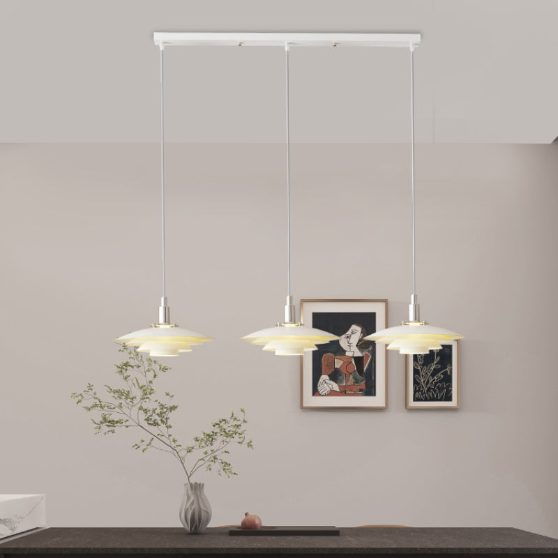 Carins Nordic pendant light above a dining table Carins Cluster Nordic Pendant Light Living Room Kitchen