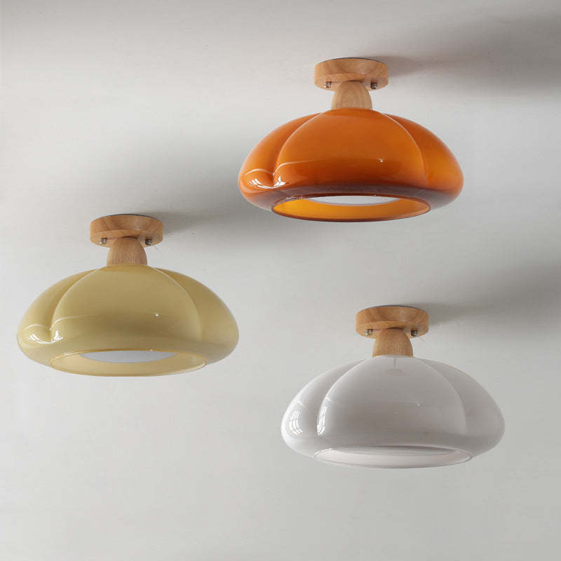 Hailie LED Pumpkin Ceiling Light - Modern lighting options