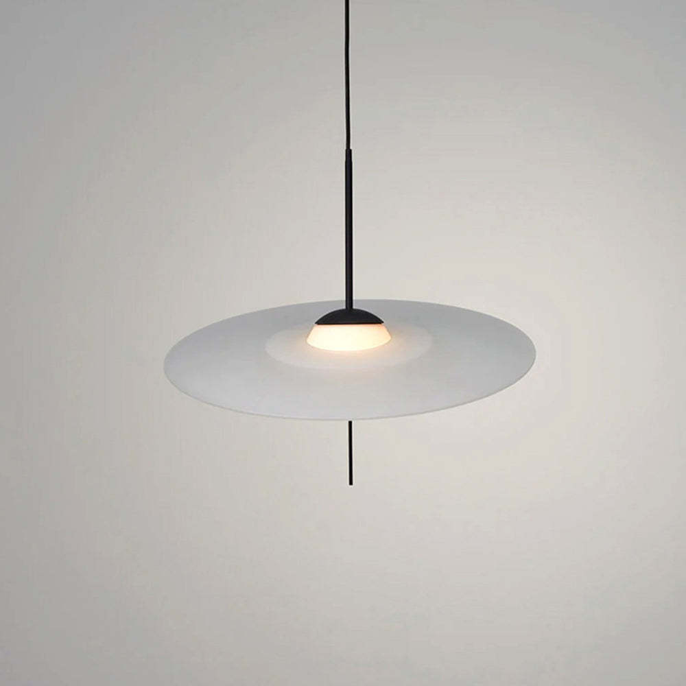 Modern glass pendant light, Cairns style, for dining room
