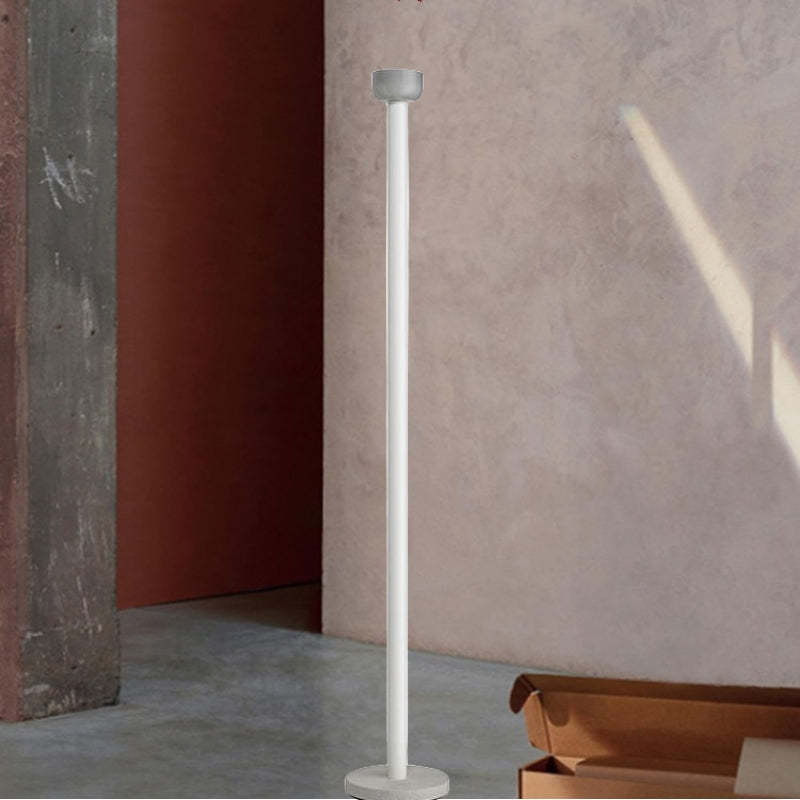 White Avi Floor Lamp - Nordic Minimalist Design