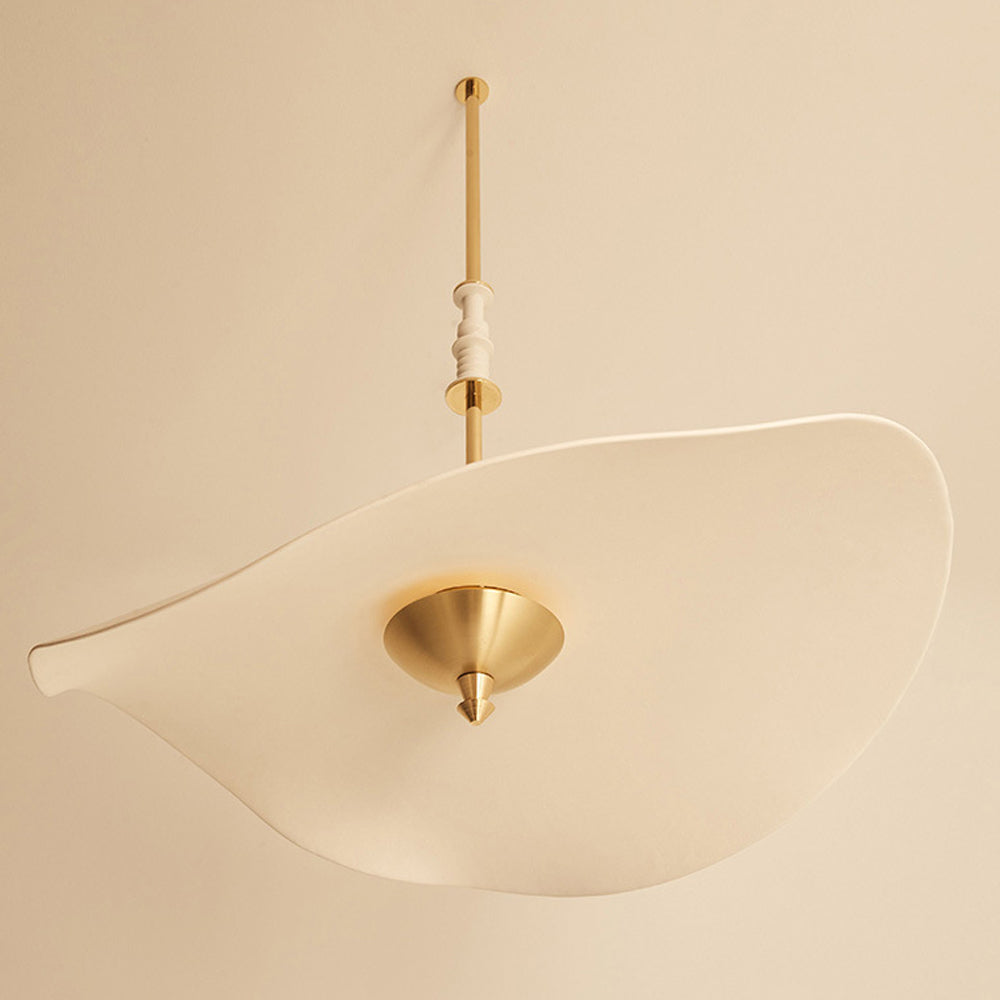 Cairns Modern Pendant Light - Acrylic & Gold