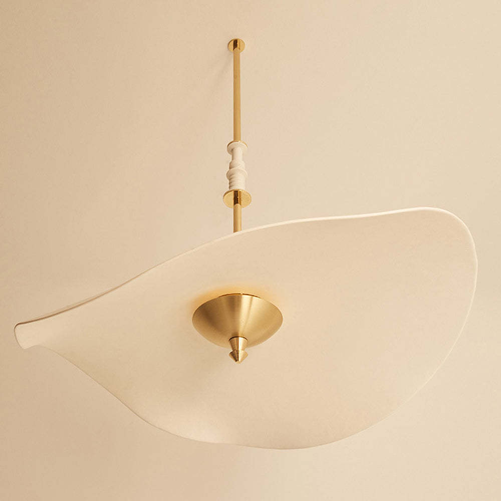 Cairns Modern Pendant Light - Acrylic & Gold