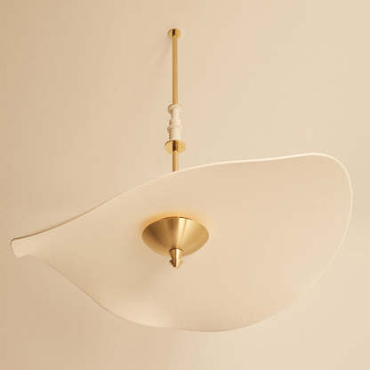 Cairns Modern Pendant Light - Acrylic & Gold