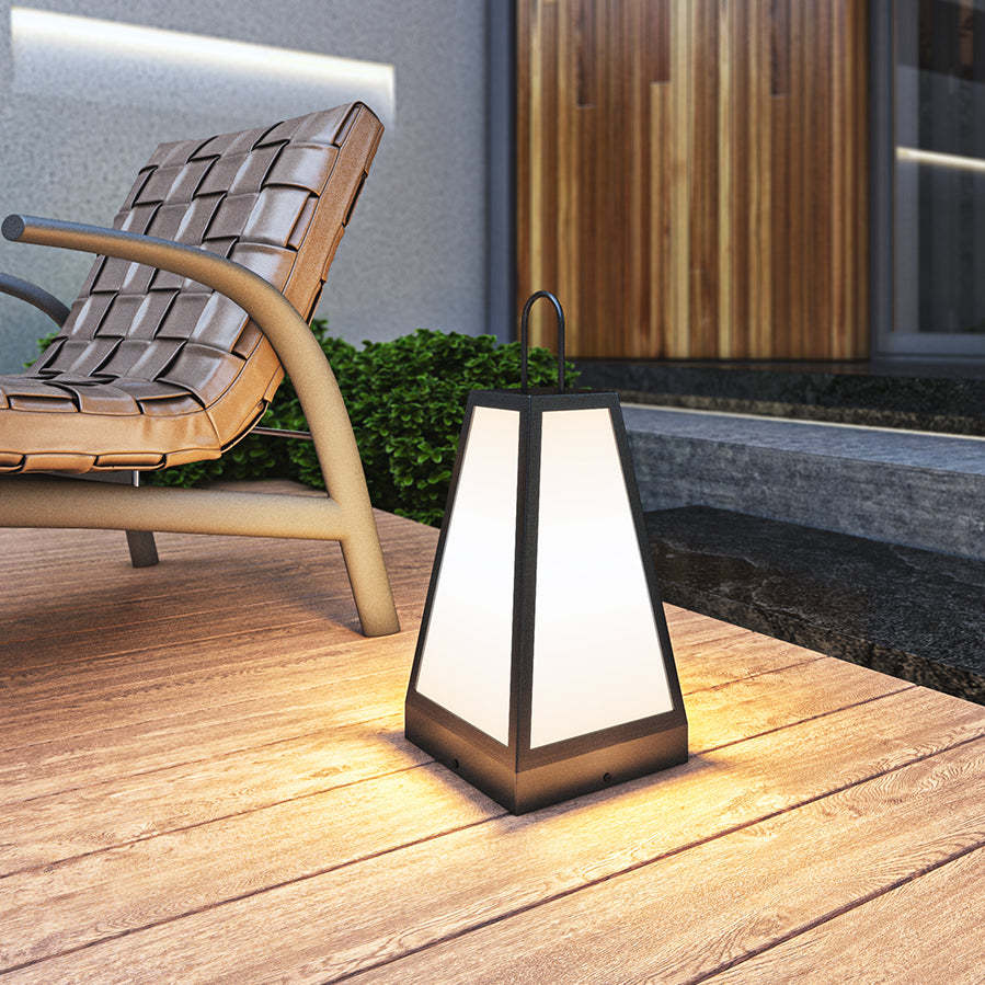 Pena Outdoor Light on patio
