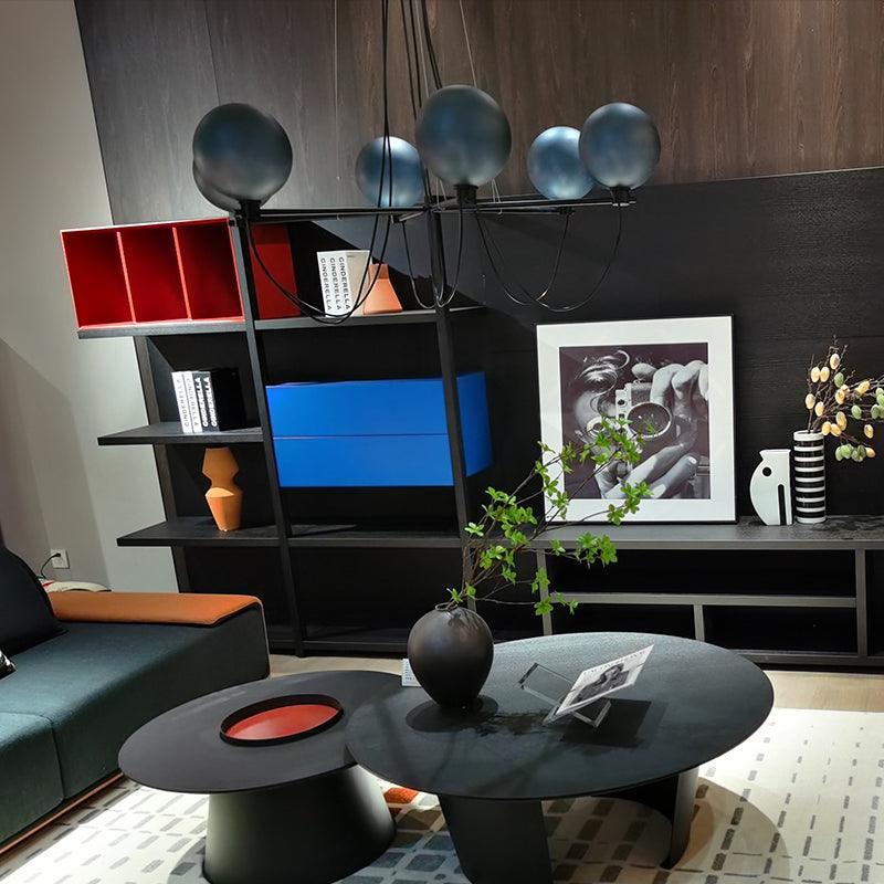 Valentina chandelier in modern living room setting