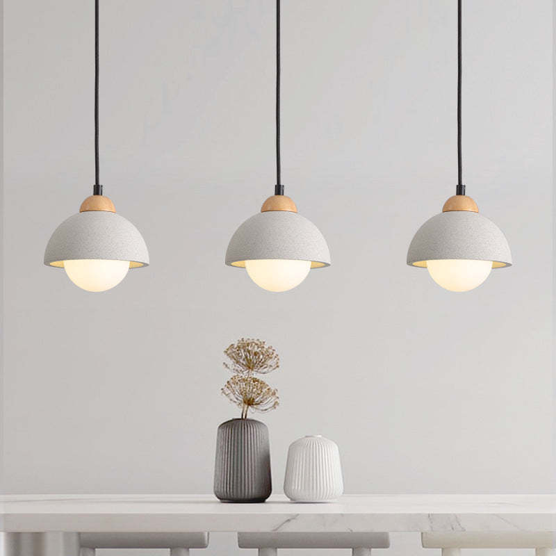 Ozawa modern pendant lights over a dining table