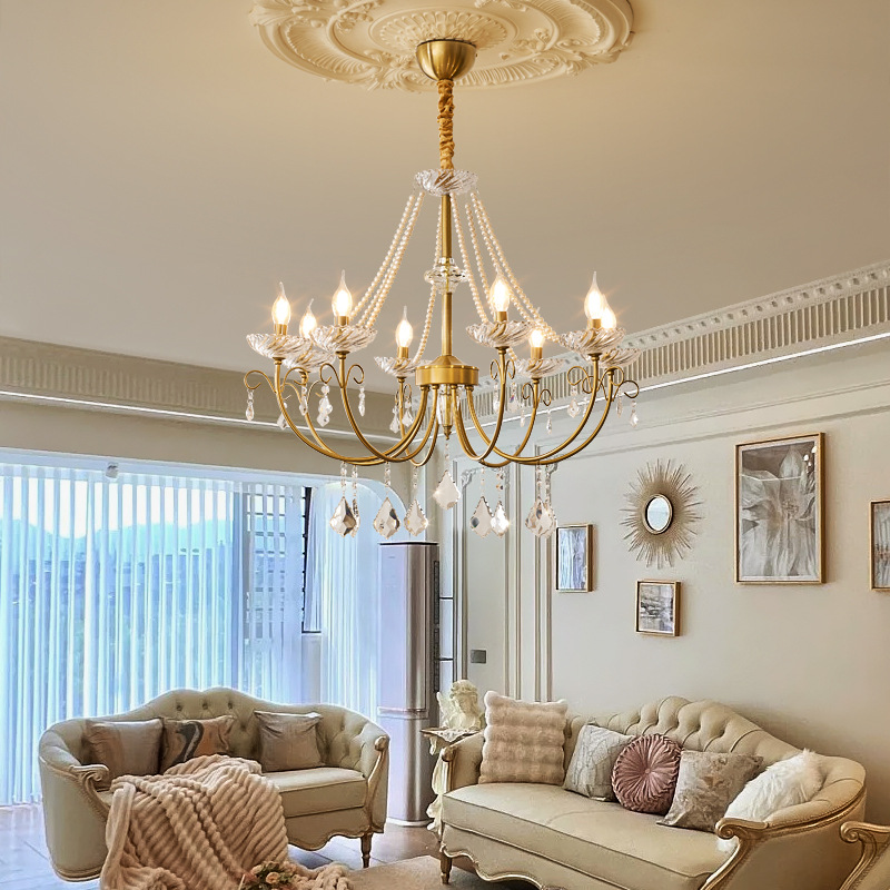 Marilyn Vintage Classical Chandelier Pendant Light Living Room Bedroom