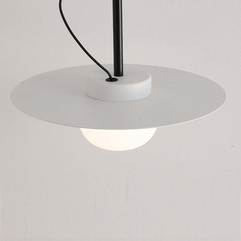 White Cairns Minimalist Pendant Light, modern lighting fixture