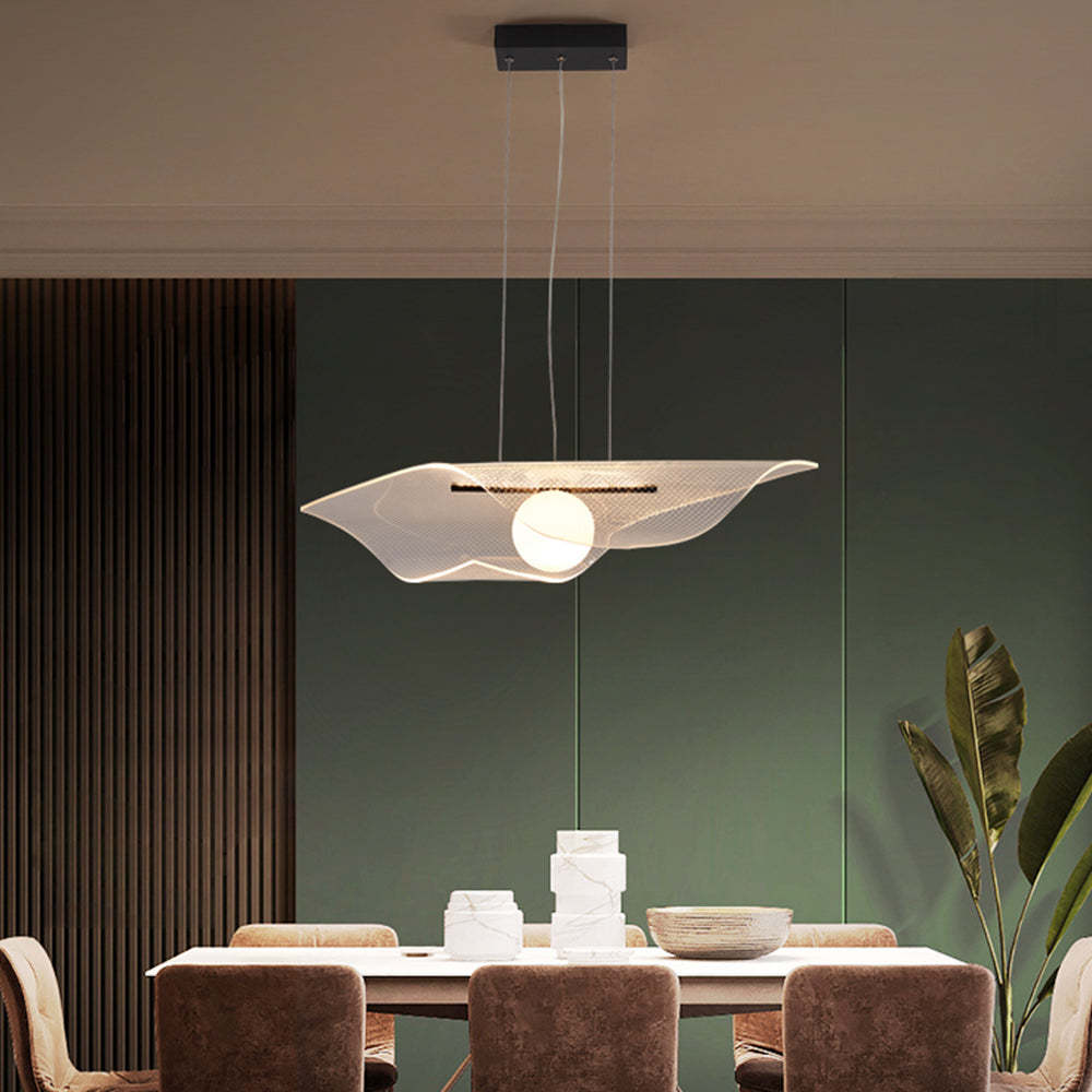 Modern Cairns LED Pendant Light in Dining Room