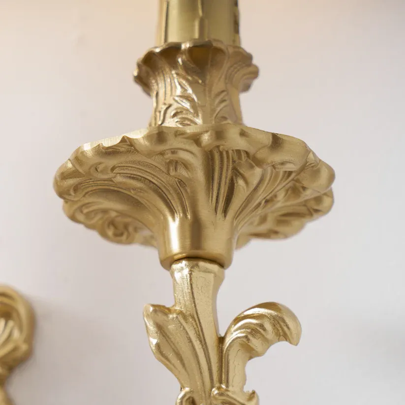 Alessio Vintage Palace Candle Wall Light Living Room Bedroom Bathroom