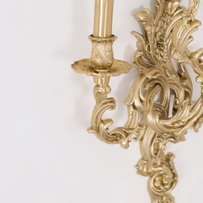 Alessio Vintage Palace Candle Wall Light Living Room Bedroom Bathroom