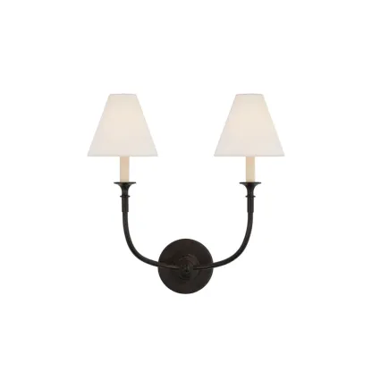 Austin Vintage Black Arm Wall Lamp