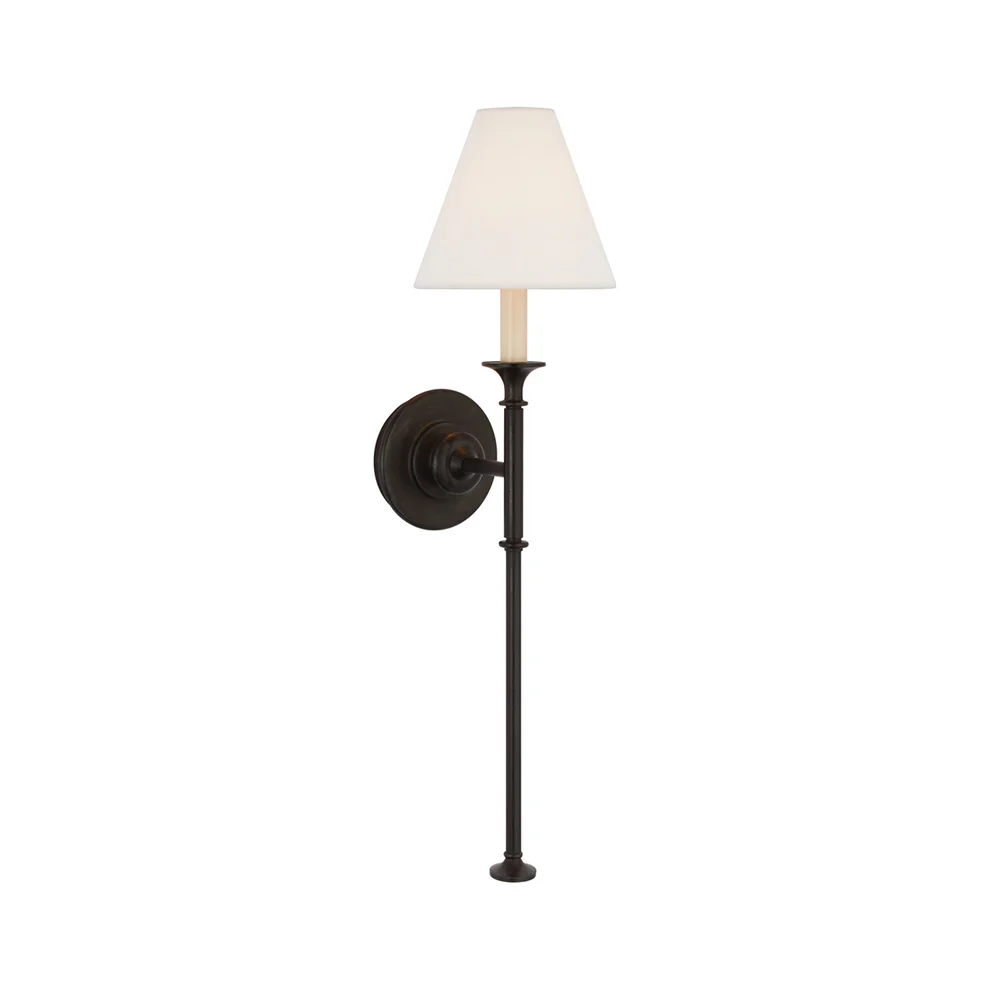 Austin Vintage Black Arm Wall Lamp