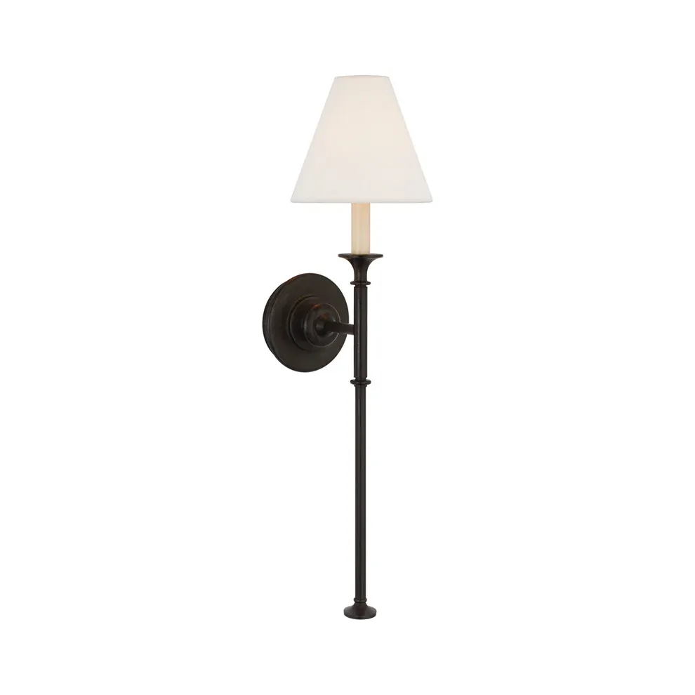 Austin Vintage Black Arm Wall Lamp