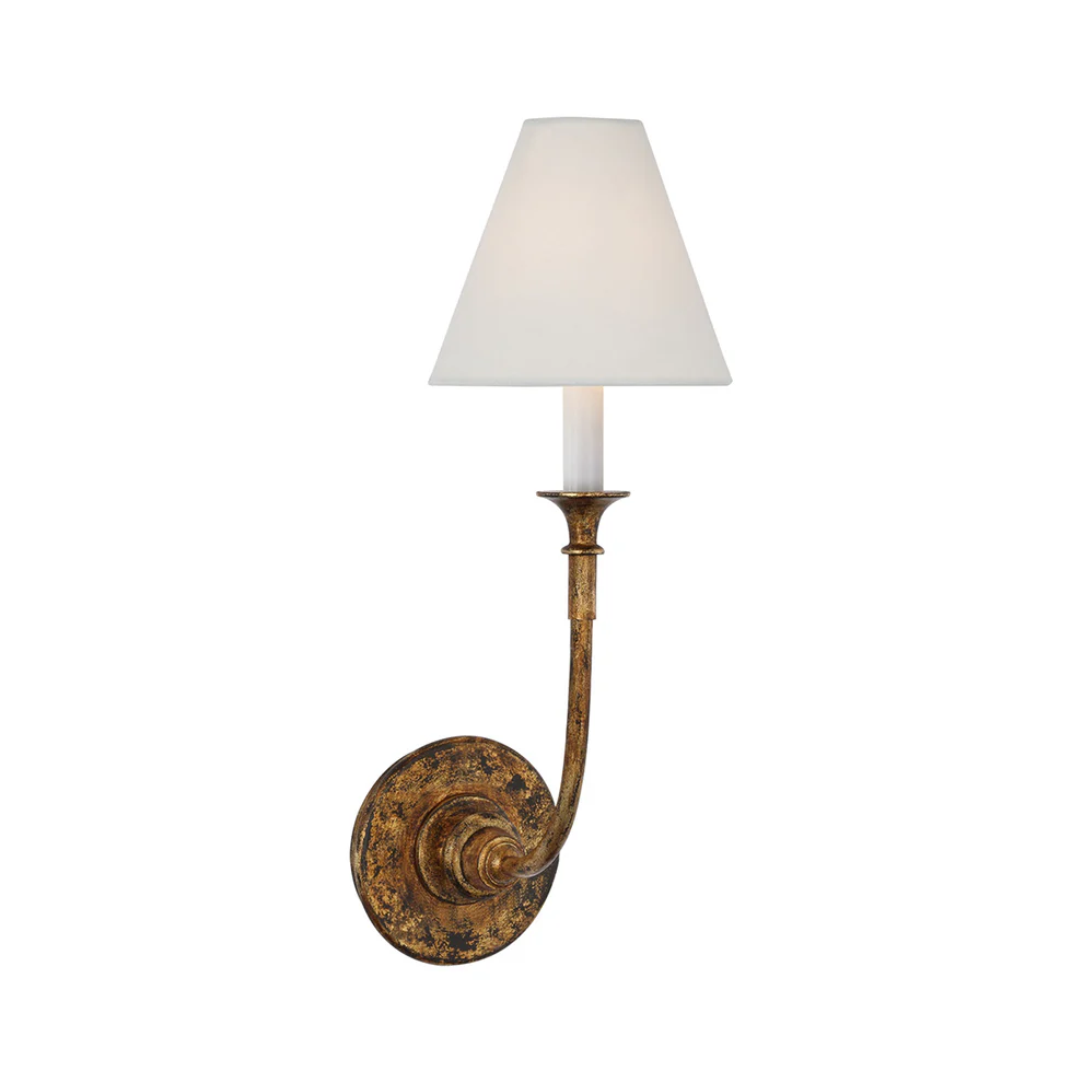 Austin Vintage Black Arm Wall Lamp