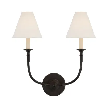 Austin Vintage Black Arm Wall Lamp