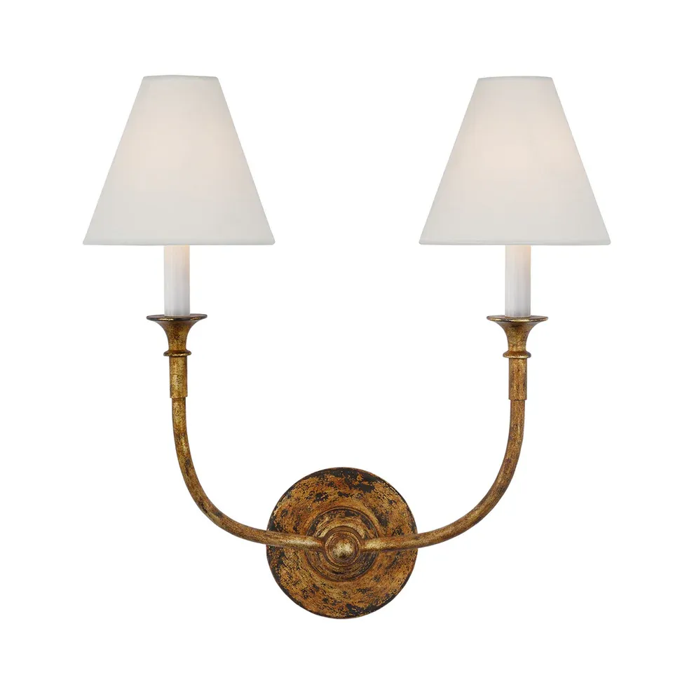Austin Vintage Black Arm Wall Lamp
