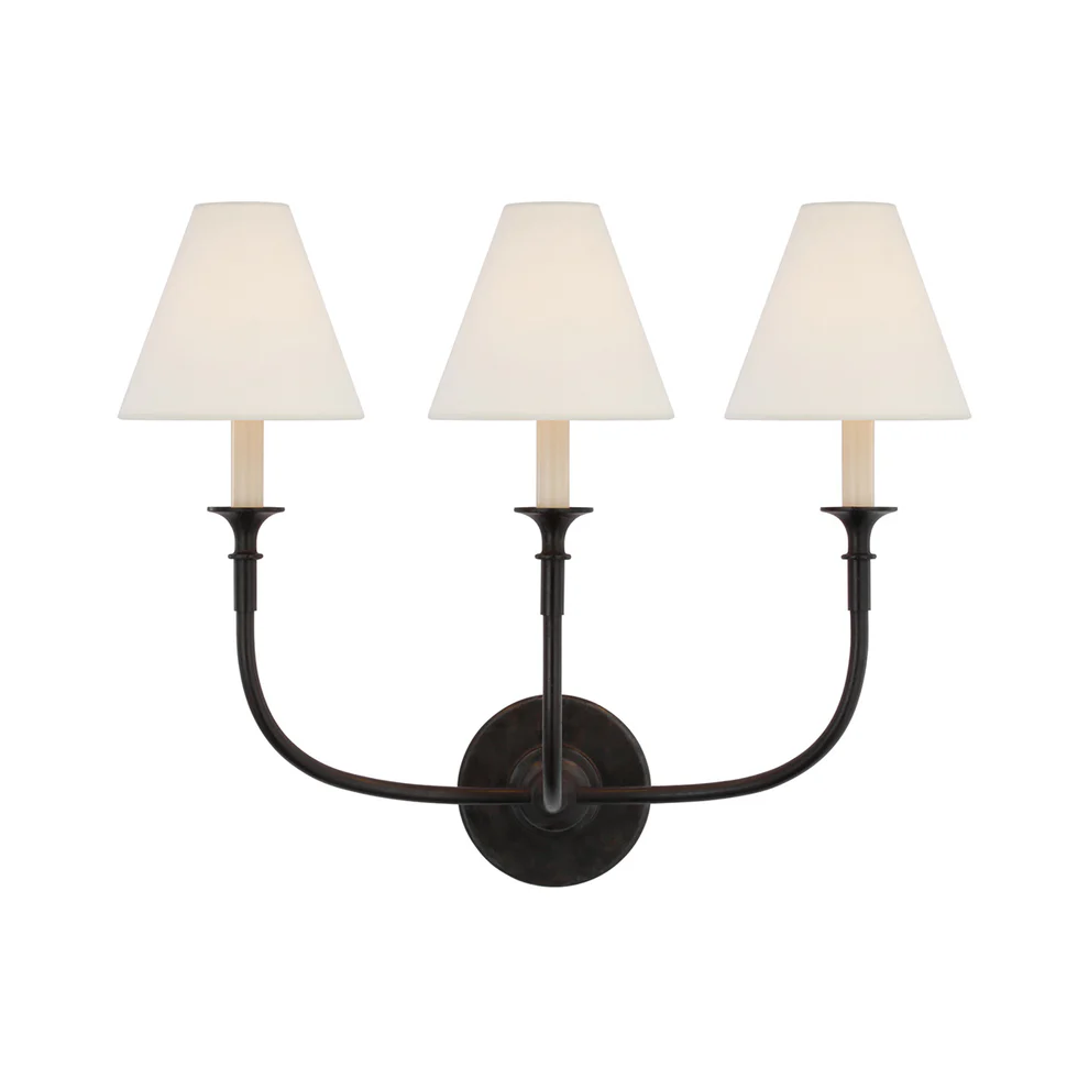 Austin Vintage Black Arm Wall Lamp