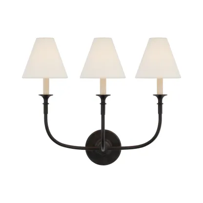 Austin Vintage Black Arm Wall Lamp