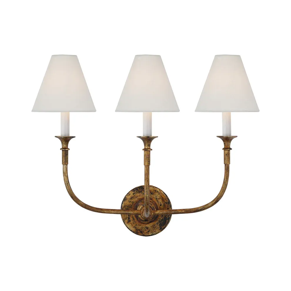 Austin Vintage Black Arm Wall Lamp