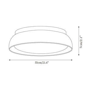 Zaid Natural Travertine Ceiling Light