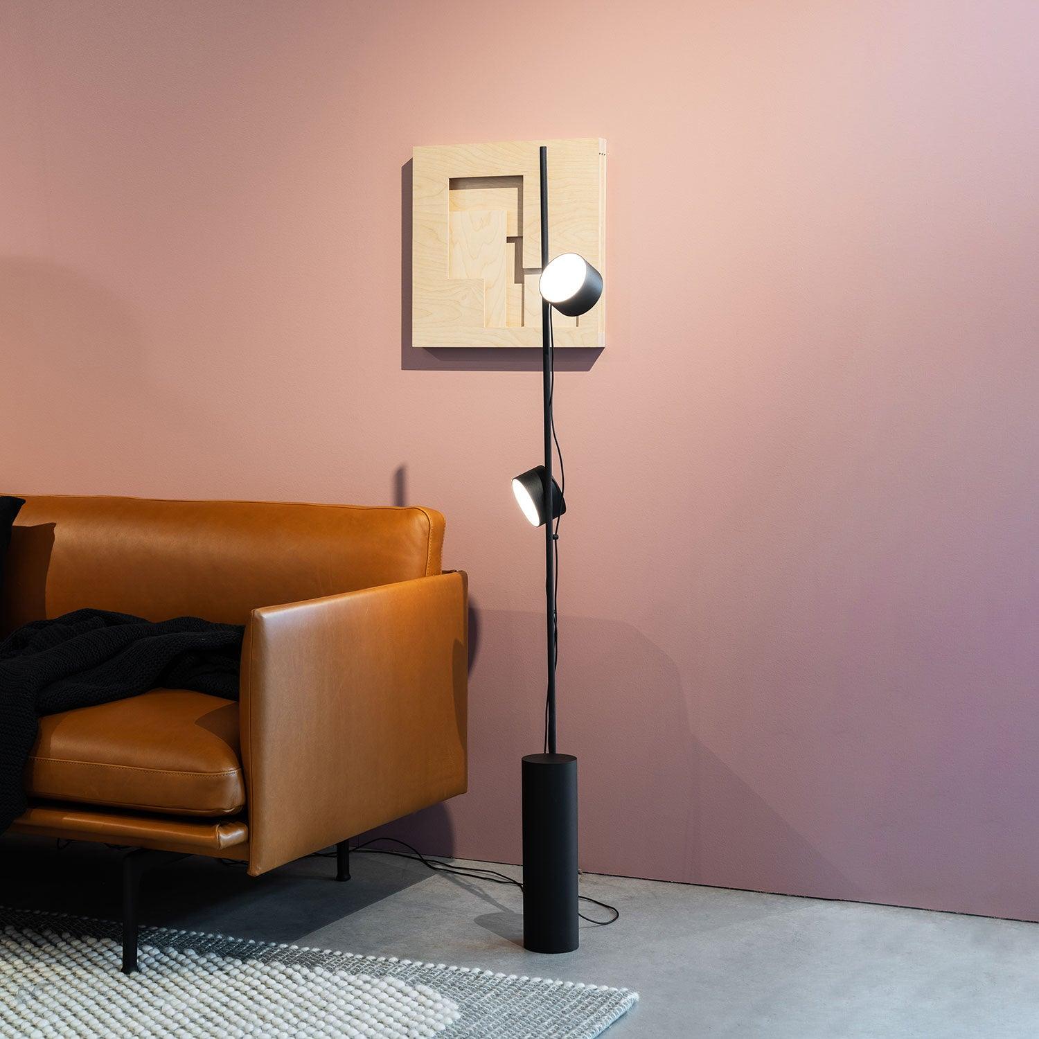 Avi Floor Lamp, modern lighting for bedroom by Las Sola.