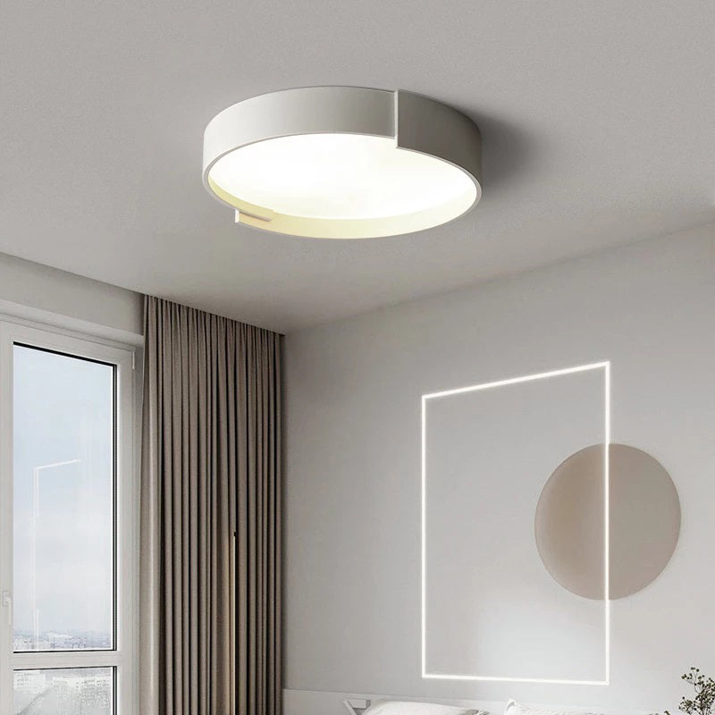 Quinn Flush Mount Ceiling Light in a bedroom