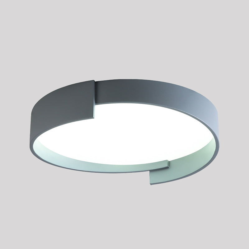Quinn Modern Round Flush Mount Ceiling Light, contemporary lighting